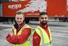 Europa Apprentices_ Aaron Golding (L) and Manjot Singh-Bassi