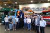 The drivers were also given a tour of DAF's Leyland factory.