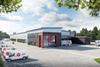 The planned new DPD Darlington distribution centre at Forrest Park.