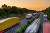 Speeding motorway