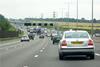 M1 traffic jam