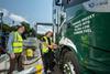 Refuelling the trucks with Distilleries Director, Stuart Watts (1)