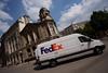 FedEx UK van