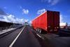 trailer on motorway