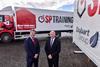 SP Training of Carlisle, Cumbria put two new Scania vehicles on the road in partnership with Stobart Group, Yodel and Scania ( Great Britain ) Ltd