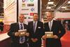 Fleet Van of the Year shortlist and the Fleet Truck Choice is announced by Steve Hobson (editor of Motor Transport magazine), Richard Gosling (CVS Ltd) and Dave Spence (Chevron Lubricants)