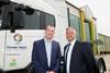 John Kerrigan Fowler Welch (L) and Alex Grieves of Dairy Crest (R)