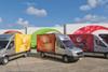 Ocado van fleet