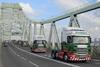 Stobart on Runcorn Bridge