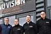 NU VIsion Join UPN - Left to Right - Kevin Nightingale - Regional Director - UPN, Jon Thorpe - Director, Paul Thorpe - Director, Simon Marston - Revill - General Manager - NU Vision Logisti