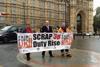FFUK outside parliament