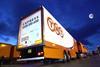 TNT Express at night