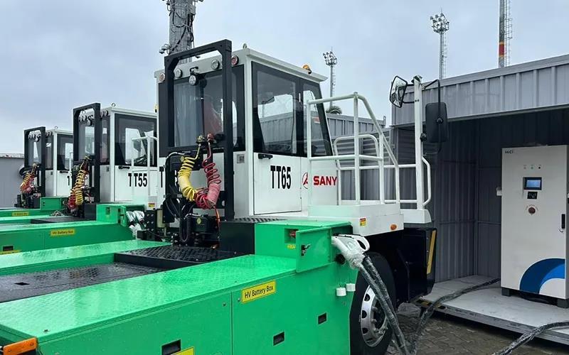 SANY delivers 20 electric terminal tractors to Brazil’s third largest ...