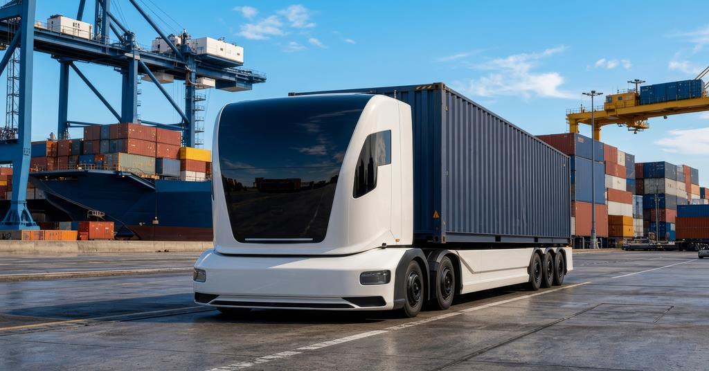Study reveals where autonomous lorries are best served