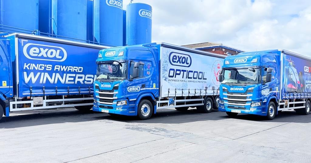 Exol Lubricants expands fleet with new Scania trucks