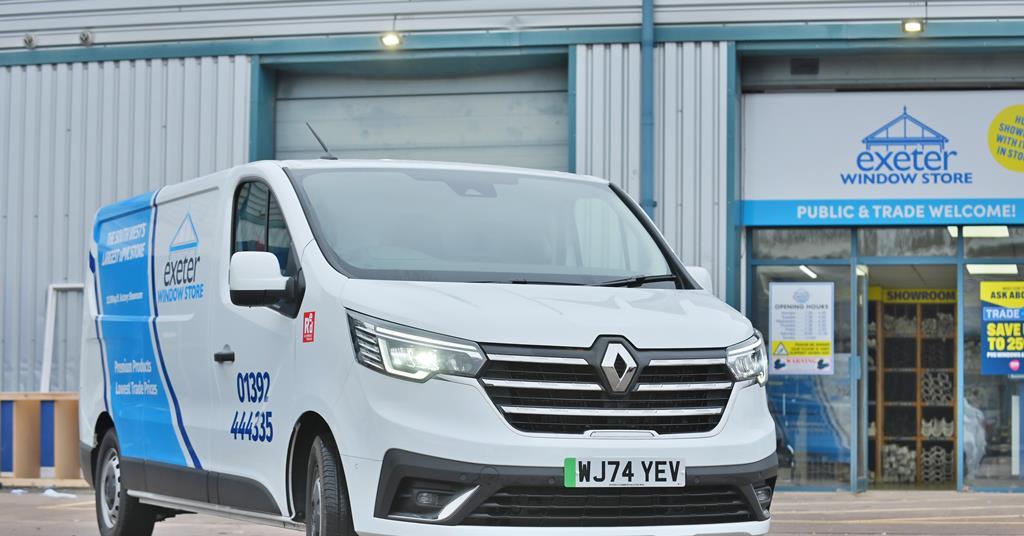 Exeter Window Store switches half its fleet to electric | Motor Transport