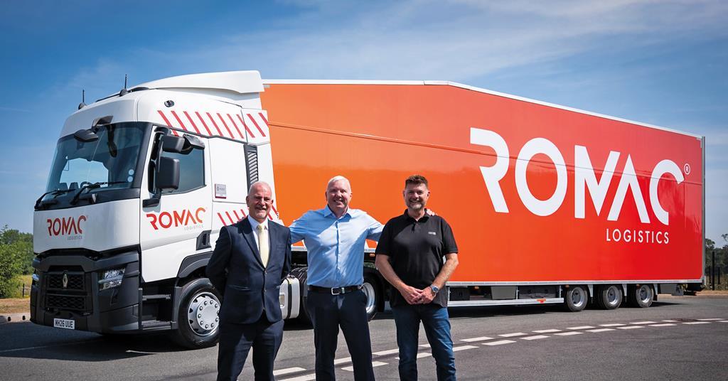 Romac Logistics strengthens fleet with 100 Tiger trailers and 200 Renault tractor units