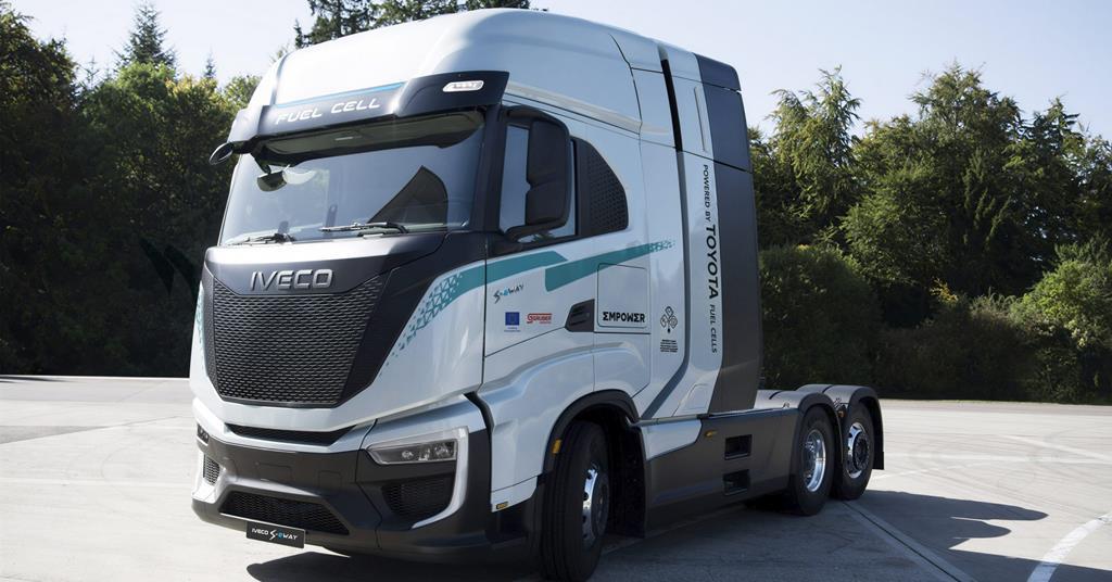 Iveco and Toyota partner on 900km fuel cell truck