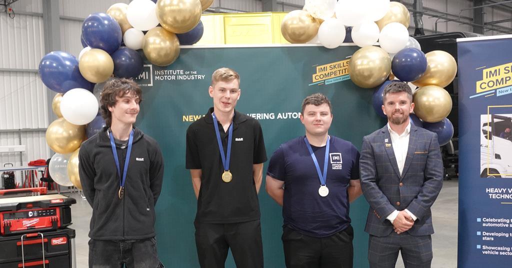 Motus Commercials apprentice wins inaugural IMI Skills Competition in HGV Technology