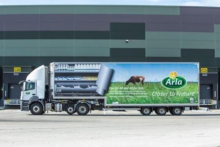 Arla Foods' combination trailer modified to power milk pumps | MT ...