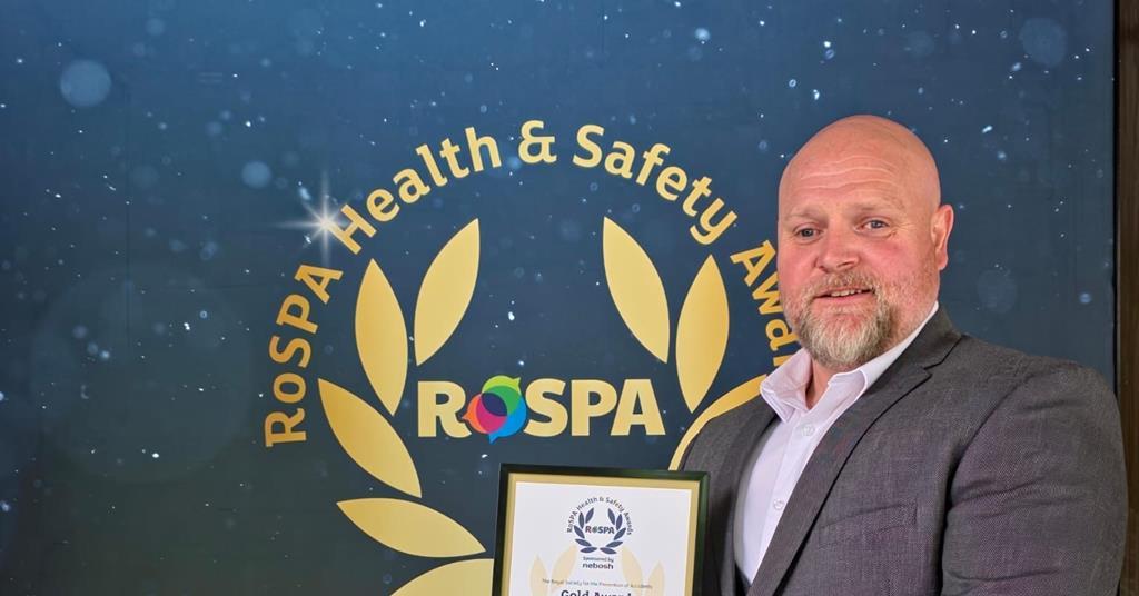 Palletline secures 12th gold award for health and safety