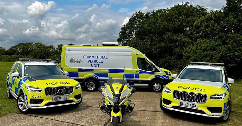 School pupils were given a lesson in HGV blind spots by police earlier ...
