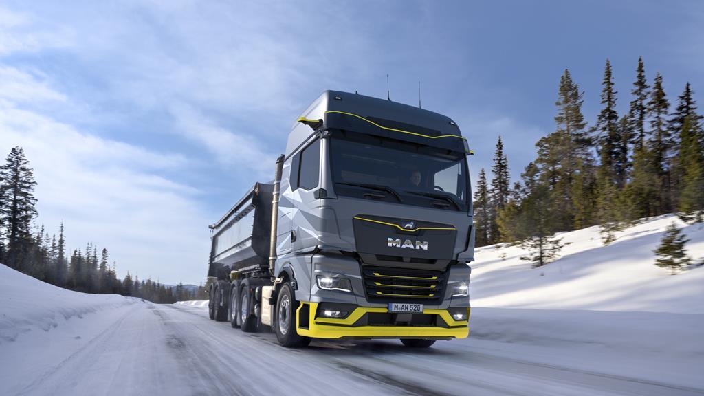Truck manufacturer MAN set to launch hydrogen-powered truck series in ...