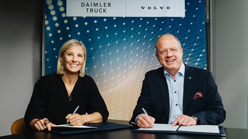 Truck manufacturers Volvo Group and Daimler Truck create joint venture