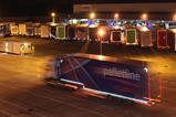 Palletline hub at night