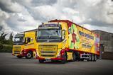 Fred Sherwood has taken delivery of electric Volvo trucks