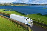 Genie Insights solar panel installation on a reefer trailer