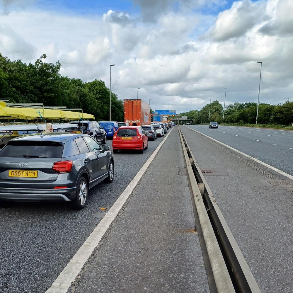 The police said they would be prosecuting HGV drivers caught on camera ...