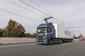 Scania with Pantograph