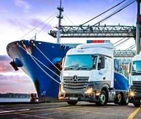 Wincanton container truck for motor transport award