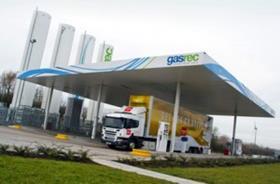 Argos gas powered Scania at Gasrec