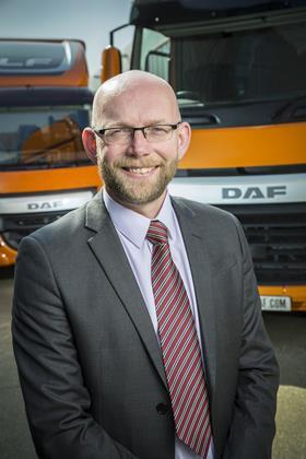 Phil Moon. Marketing Manager, DAF Trucks