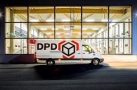 DPD vehicle at depot