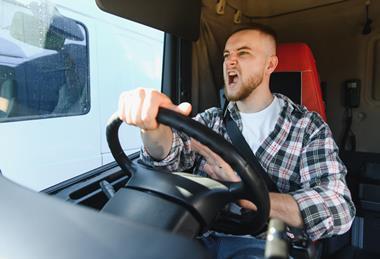 Angry driver