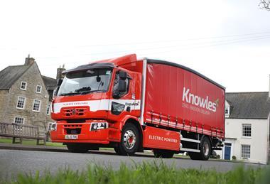 Knowles Logistics expands electric fleet with addition of  the Renault E-tech D18