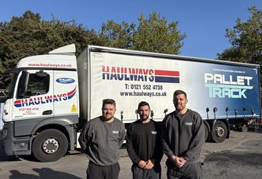 Adam Bowater, Lee Jones and Robert Bowater are preparing to take over at Haulways.