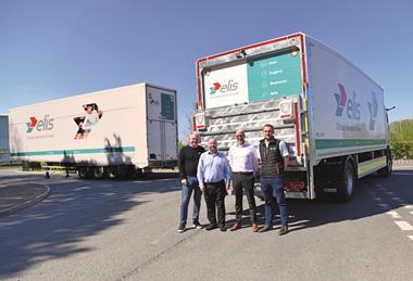 Print (huge) - Tiger supplies more rigid bodywork & double deck trailer to Elis via Ford & Slater DAF 2026