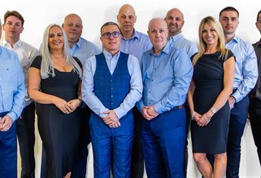 New team Mike Ogwin, Jamie Wright, Claire Hood, Anthony Robinson, Derek Lyon, Andrew Vickers, Harvey Douglas, Paul Taylor, Kelly Fairbrother, Jack Fairbrother and Andy Carr.
