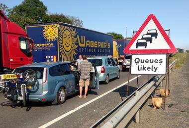 Cross-Channel ferry French security checks