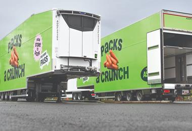 Tiger x ASDA refrigerated moving deck 2026 - interior