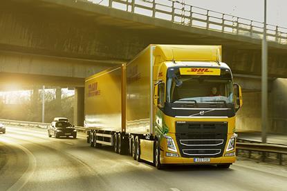 DHL 60 tonne Volvo FH