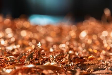 Scrap copper metal recycling