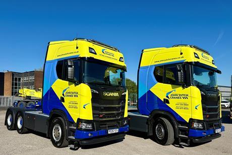 John Sutch Cranes Scanias