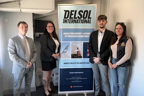 L-R Jake Smithurst, Claire Maddock, Dylan Walker and Kathy Jones