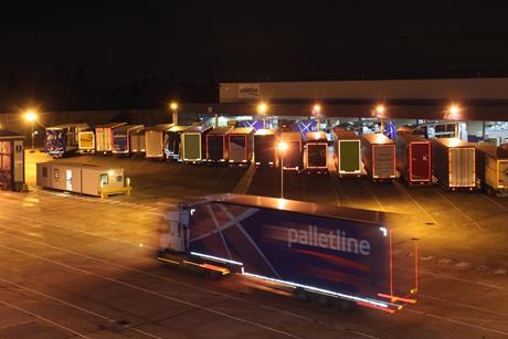 Palletline achieves 100% network coverage