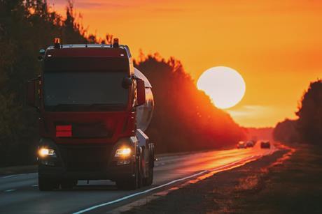red truck crop